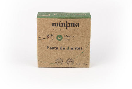 Pasta de dientes bio - MENTA Y ÁCIDO HIALURÓNICO (CON FLÚOR)