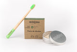 Pasta de dientes bio - MENTA Y ÁCIDO HIALURÓNICO (CON FLÚOR)