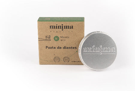 Pasta de dientes bio - MENTA Y ÁCIDO HIALURÓNICO (CON FLÚOR)