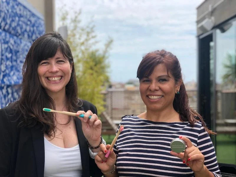 Andrea y Juliana, fundadoras de Mínima Organics
